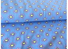 Jersey Herzblüten rauchblau lime